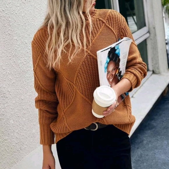 Knit Turtleneck Sweater - Picture 3 of 5